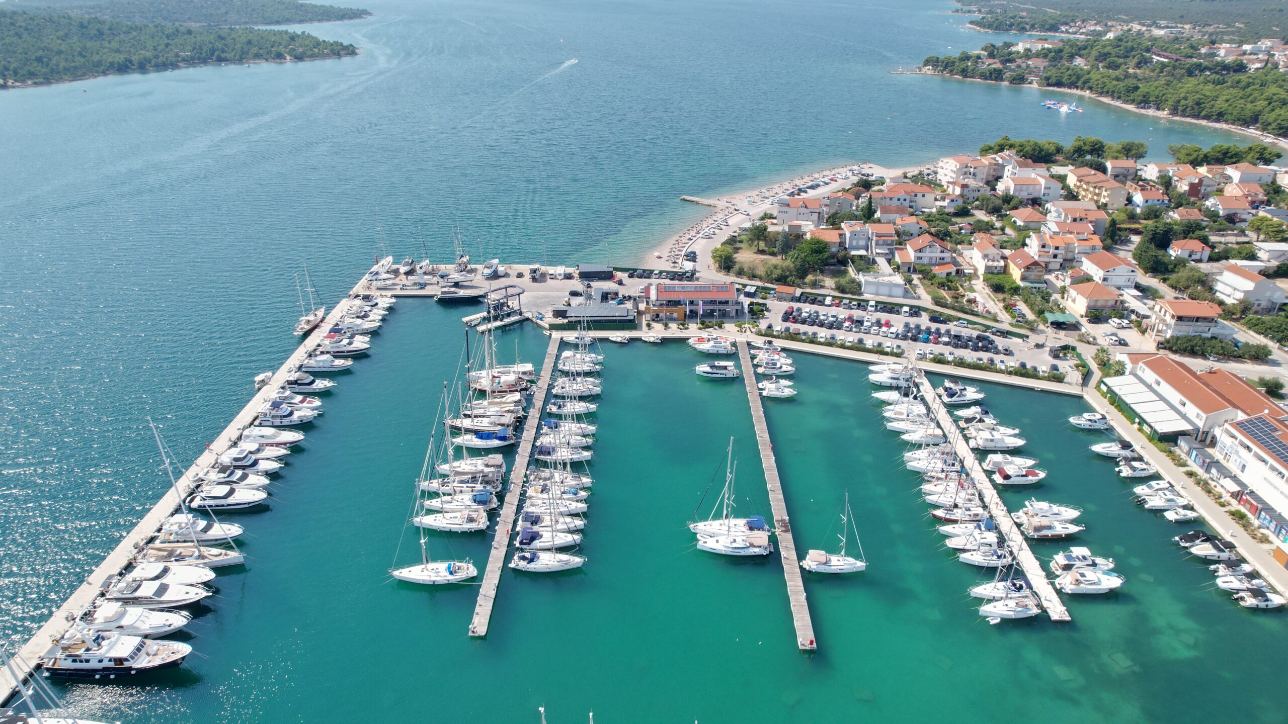 Marina Pirovac - aerial view